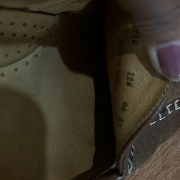 MARTIN DINGMAN Brown Leather Loafers size 12 - Picture 5 of 6